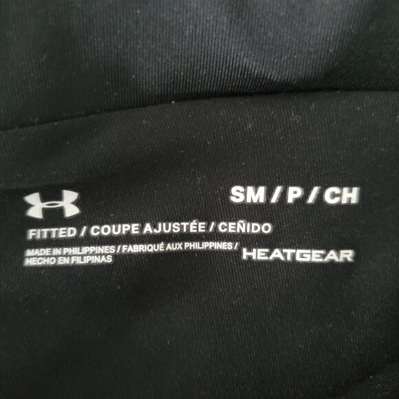 Under Armour Women's Shorts Small Black Inner Compression Shorts Running Walking - Picture 6 of 7